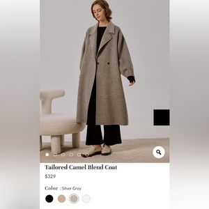 Oversized coat